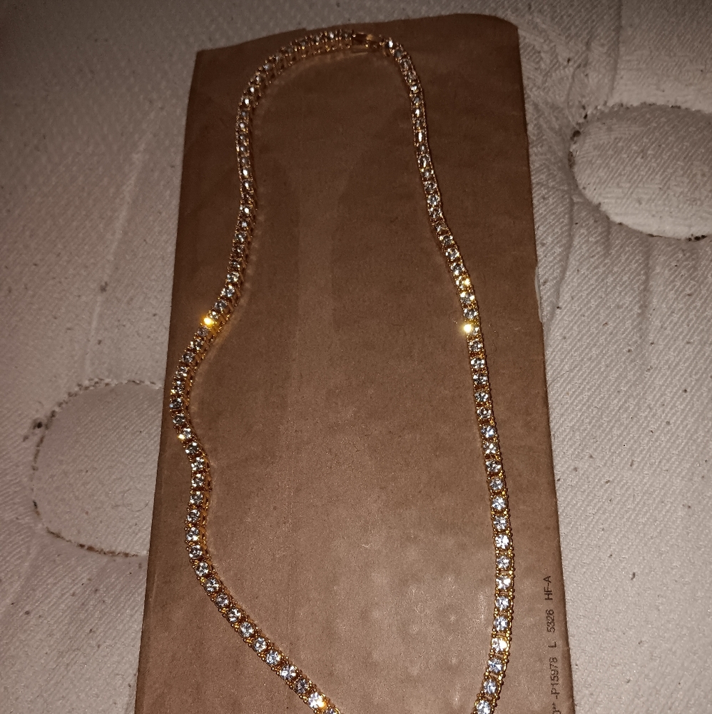 Gold plated false gold cold Cuban link chain